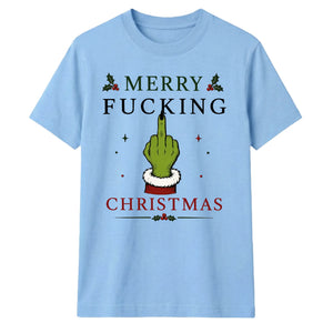 Sarcastic quote finger graphic Christmas Unisex T-Shirt