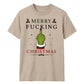 Sarcastic quote finger graphic Christmas Unisex T-Shirt