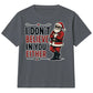 Sarcastic Santa I Dont Believe Quote Christmas Kids T-Shirt