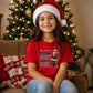 Sarcastic Santa I Dont Believe Quote Christmas Kids T-Shirt