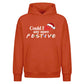 Sarcastic sitcom quote festive Christmas Oversized Hoodie
