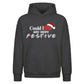 Sarcastic sitcom quote festive Christmas Oversized Hoodie