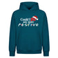 Sarcastic sitcom quote festive Christmas Oversized Hoodie