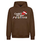 Sarcastic sitcom quote festive Christmas Oversized Hoodie