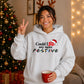 Sarcastic sitcom quote festive Christmas Oversized Hoodie