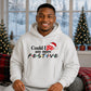 Sarcastic sitcom quote festive Christmas Oversized Hoodie