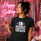 Sassy 18 Officially Self-Managed 18 Birthday Unisex T-Shirt
