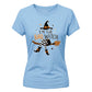 Sassy bad witch quote graphic style Halloween Ladies t-shirt