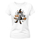 Sassy bad witch quote graphic style Halloween Ladies t-shirt