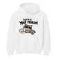 Sassy feline sunglasses quote Funny Memes Unisex Hoodie