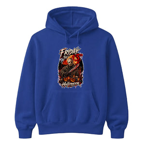 Scary Friday the 13th horror mask Halloween Unisex Hoodie