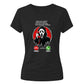 Scary phone call ghost face print Halloween Ladies t-shirt