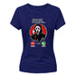 Scary phone call ghost face print Halloween Ladies t-shirt