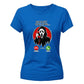 Scary phone call ghost face print Halloween Ladies t-shirt