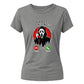 Scary phone call ghost face print Halloween Ladies t-shirt