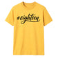 18th Birthday Unisex Tshirt #Eighteen