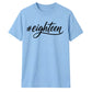 18th Birthday Unisex Tshirt #Eighteen