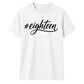 18th Birthday Unisex Tshirt #Eighteen