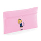 Kids Quadra Pencil Case with Custom Name School Girl Large Capacity Pencil Case