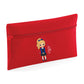 Kids Quadra Pencil Case with Custom Name School Girl Large Capacity Pencil Case