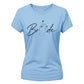 Script Cursive Ring Graphic Engagement Bride Ladies T-Shirt