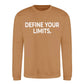 Sharp Define Your Limits Statement Unisex Sweatshirt