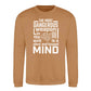 Silent Focused Mind Motivational Quote Unisex Sweatshirt