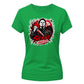 Silent hunter knife graphic print Halloween ladies t-shirt