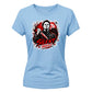 Silent hunter knife graphic print Halloween ladies t-shirt