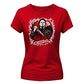 Silent hunter knife graphic print Halloween ladies t-shirt