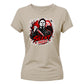 Silent hunter knife graphic print Halloween ladies t-shirt