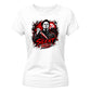 Silent hunter knife graphic print Halloween ladies t-shirt