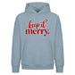 Simple keep it merry script text Christmas Oversized Hoodie