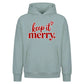 Simple keep it merry script text Christmas Oversized Hoodie