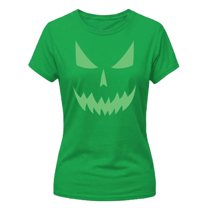 Sinister sharp-toothed grin Glow in the Dark Ladies T-Shirt