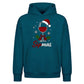 Funny Wine Lover Sipmas Holiday Christmas Oversized Hoodie