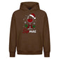 Funny Wine Lover Sipmas Holiday Christmas Oversized Hoodie