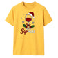 Sipmas Wine Glass Festive Graphic Christmas Unisex T-Shirt
