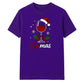 Sipmas Wine Glass Festive Graphic Christmas Unisex T-Shirt