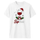 Sipmas Wine Glass Festive Graphic Christmas Unisex T-Shirt