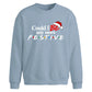 Sitcom quote TV show festive Christmas Oversized Sweatshirt