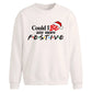 Sitcom quote TV show festive Christmas Oversized Sweatshirt