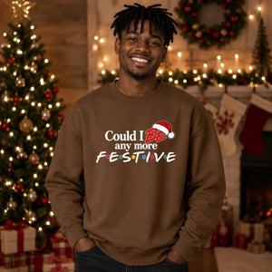 Sitcom quote TV show festive Christmas Oversized Sweatshirt