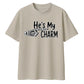 Skeletal hand he's my charm Halloween Oversized T-Shirt