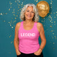 60th Birthday Gift Tank Top Ladies Legend Since 1966