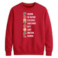Slogan Portugal football tournament unisex sweatshirt