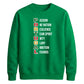 Slogan Portugal football tournament unisex sweatshirt