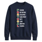 Slogan Portugal football tournament unisex sweatshirt
