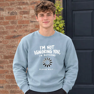 Slow loading humour slogan Funny Memes Unisex Sweatshirt