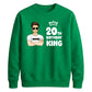 Smart Birthday King Personliased Happy Birthday Sweatshirt